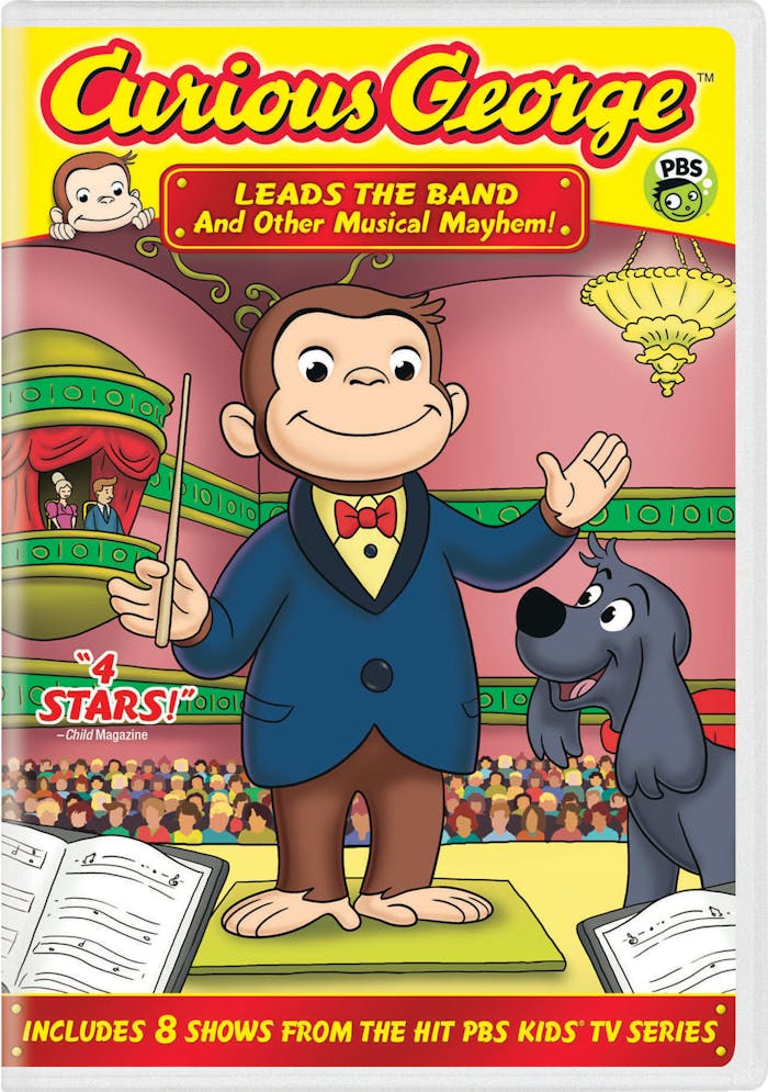 Curious George: Leads the Band and Other Musical Mayhem! [DVD]