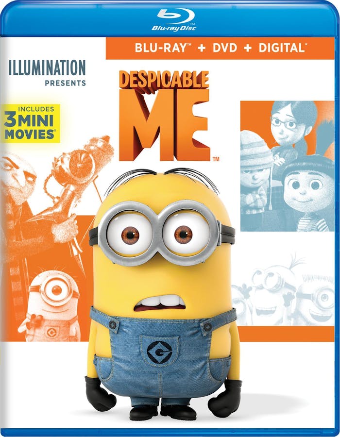 Despicable Me (DVD + Digital) [Blu-ray]