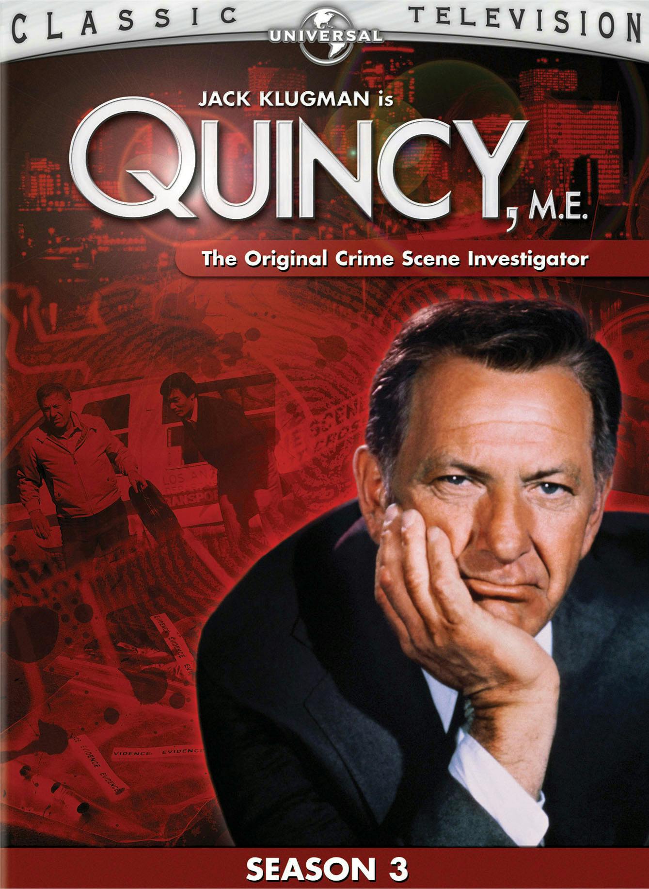 Buy Quincy M.E: Season 3 DVD | GRUV