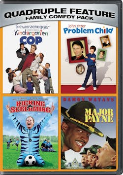 Kindergarten cop/Problem child/Kicking and screaming/Major Payne [DVD]
