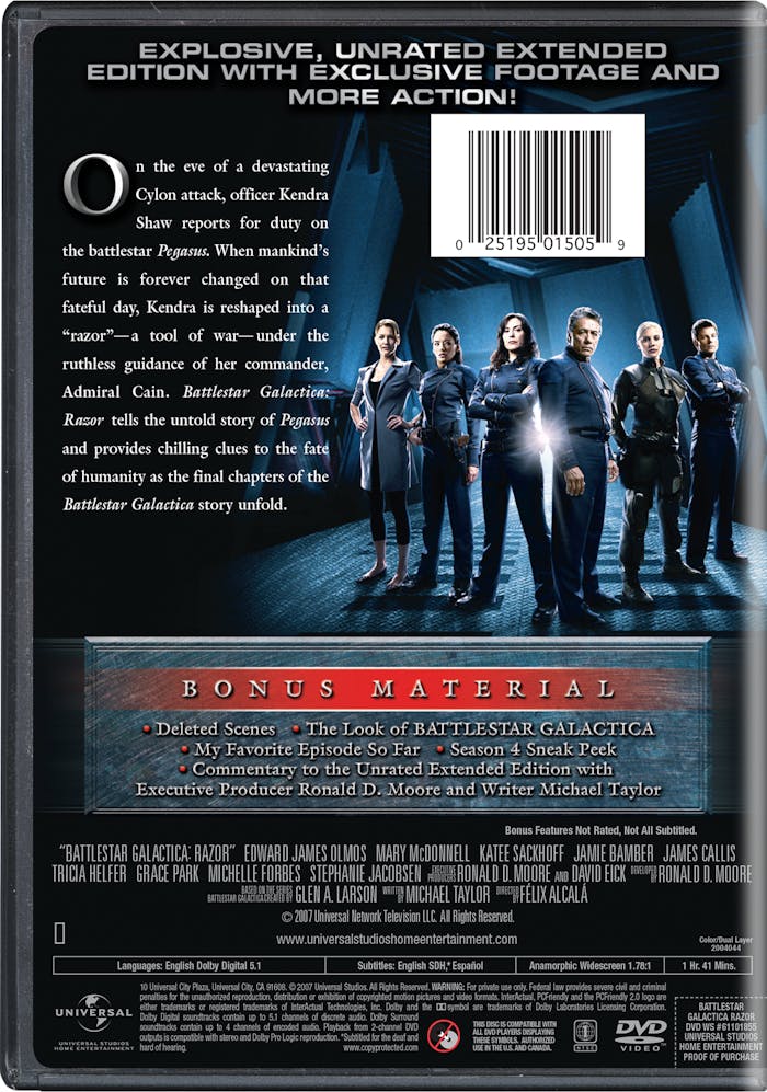 Battlestar Galactica: Razor (DVD Extended Edition) [DVD]