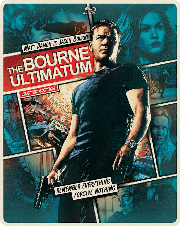 The Bourne Ultimatum (Limited Edition Comic Art Steelbook) [Blu-ray]