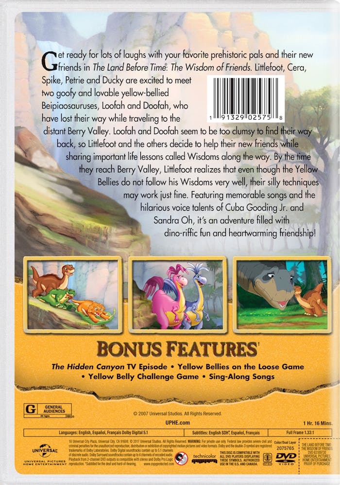 The Land Before Time: The Wisdom of Friends [DVD]