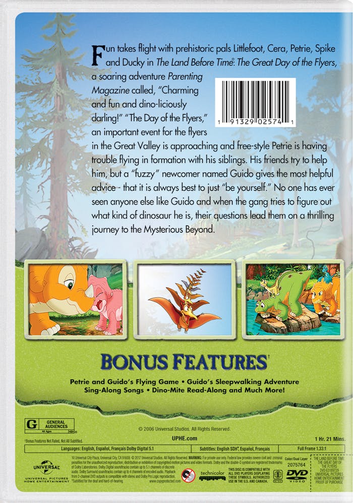 The Land Before Time 12 - The Great Day of the Flyers [DVD]