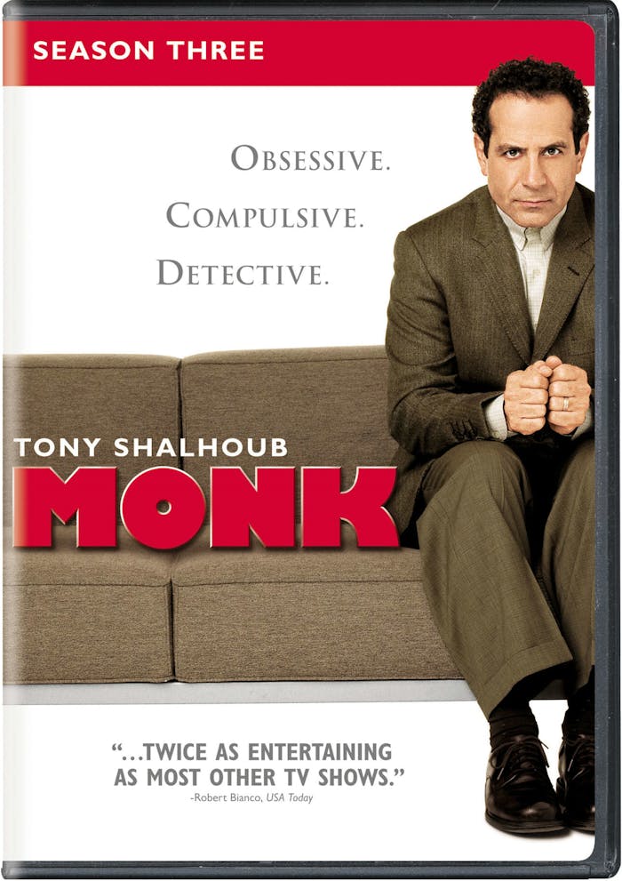 Monk: Season 3 (DVD New Packaging) [DVD]