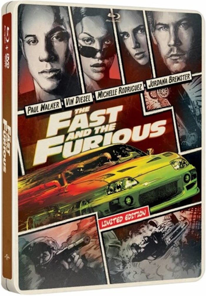 The Fast and the Furious (Limited Edition Steelbook) [Blu-ray]