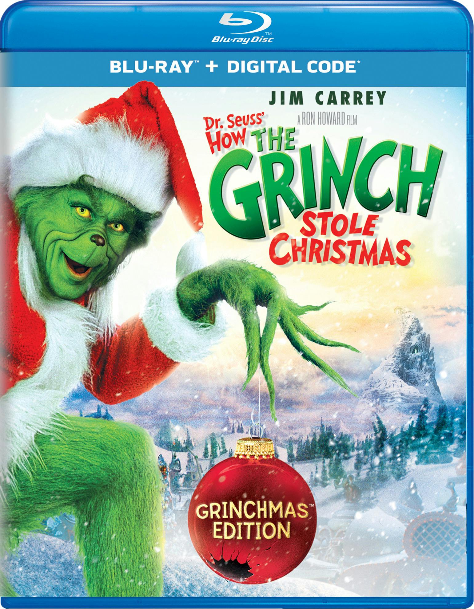 Dr. Seuss' How The Grinch Stole Christmas (Grinchmas Edition + Digital) - Blu-ray  - Children Movies on Blu-ray - Movies on GRUV