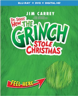 Dr. Seuss' How The Grinch Stole Christmas (2017) (with DVD and Digital Download) [Blu-ray]