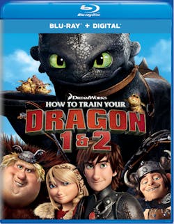 How to Train Your Dragon 1 & 2 (Blu-ray New Box Art) [Blu-ray]
