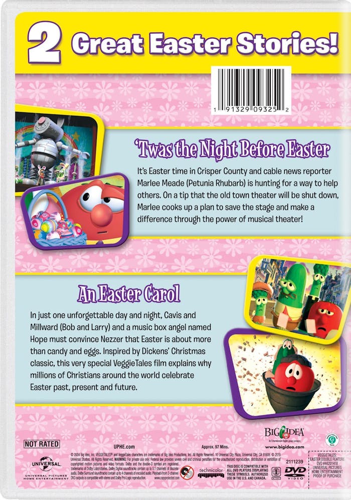 VeggieTales Easter: 'Twas The Night Before Easter/An Easter Carol (DVD Double Feature) [DVD]