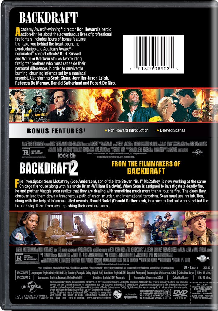 Backdraft: 2-Movie Collection (DVD Double Feature) [DVD]