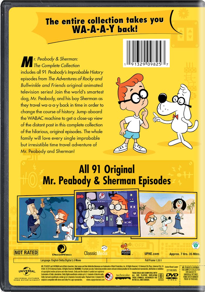 Mr. Peabody & Sherman: The Complete Collection (DVD Set) [DVD]