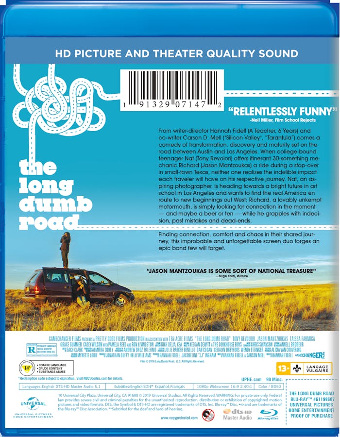 The Long Dumb Road [Blu-ray]
