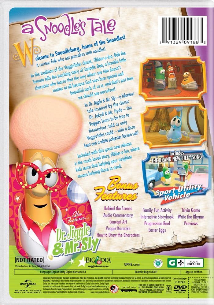 VeggieTales: A Snoodle's Tale [DVD]