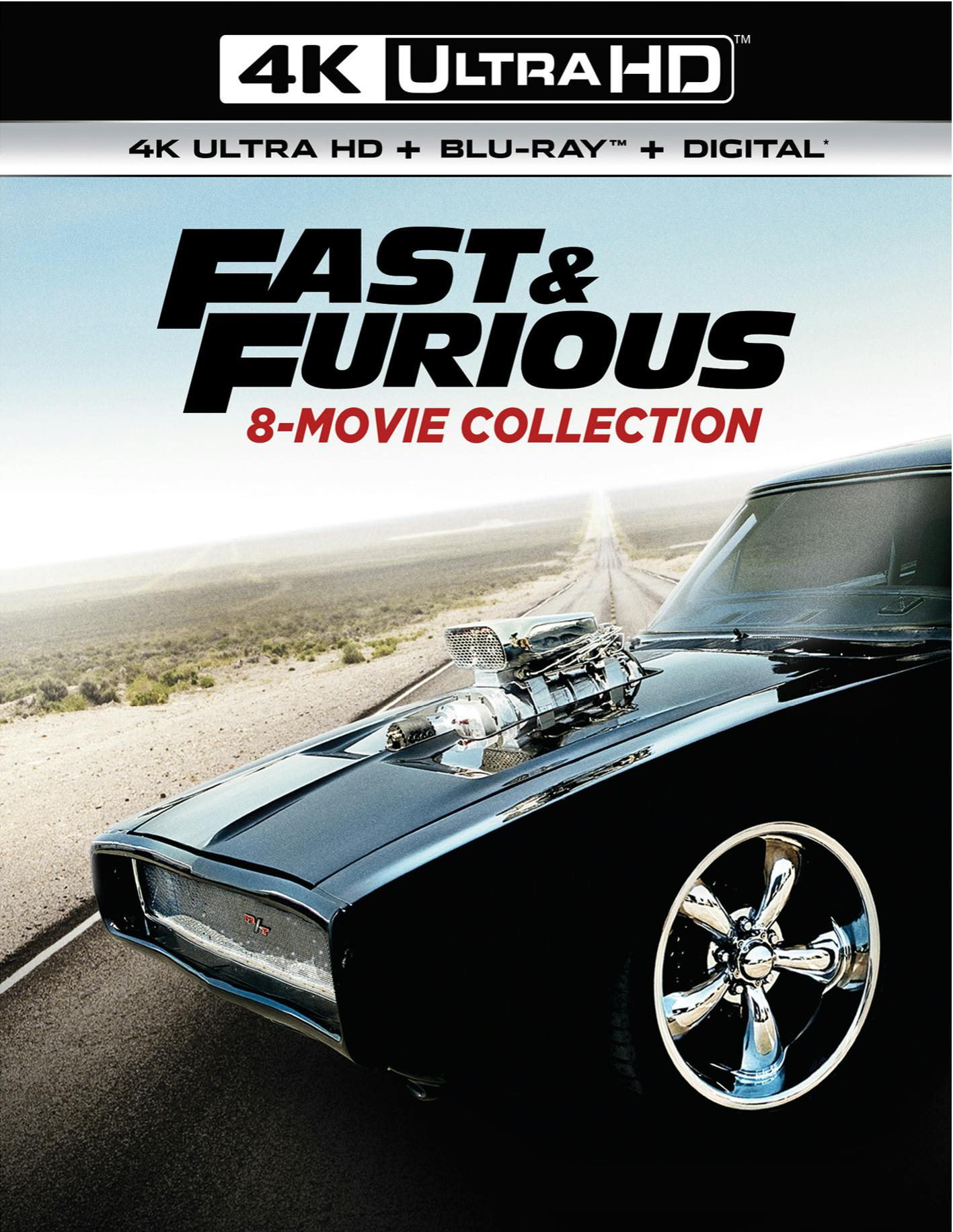 Buy Fast Furious 8 movie Collection 4K Ultra HD UHD GRUV