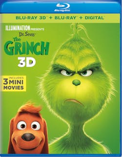 Illumination Presents: Dr. Seuss' The Grinch 3D (Digital) [Blu-ray]