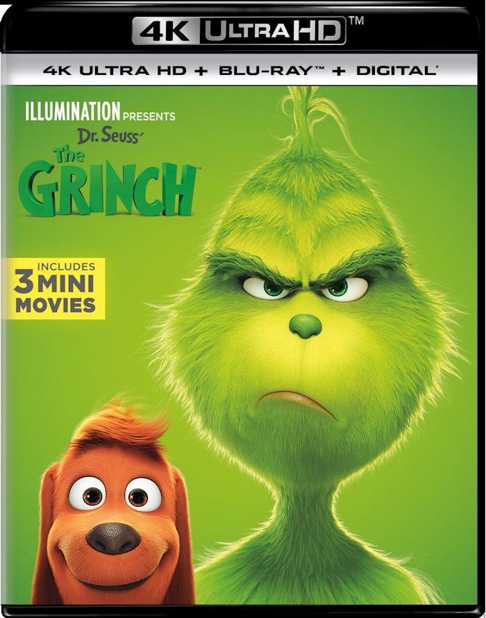 Illumination Presents: Dr. Seuss' The Grinch (4K Ultra HD + Digital) [UHD]