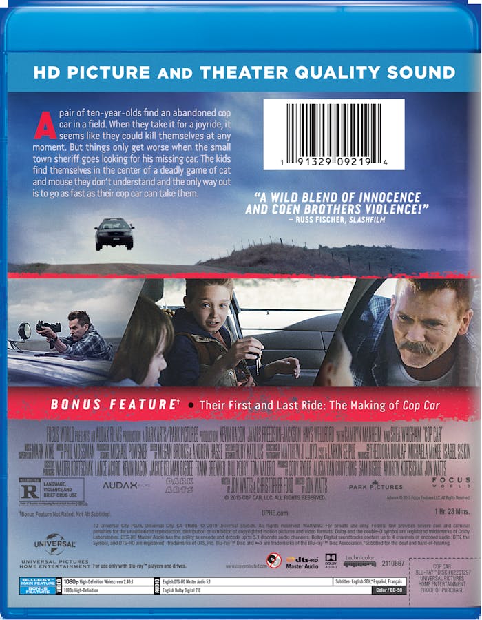 Cop Car [Blu-ray]