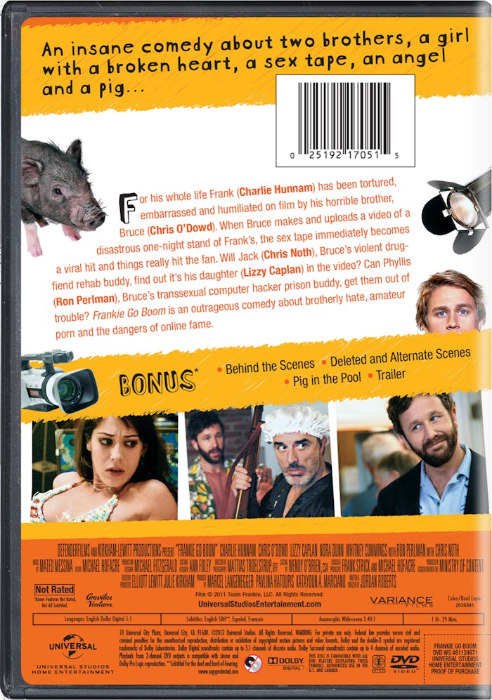 Frankie Go Boom [DVD]