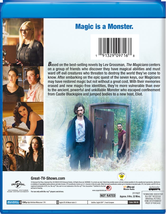 The Magicians: Season Four (Blu-ray + Digital HD) [Blu-ray]