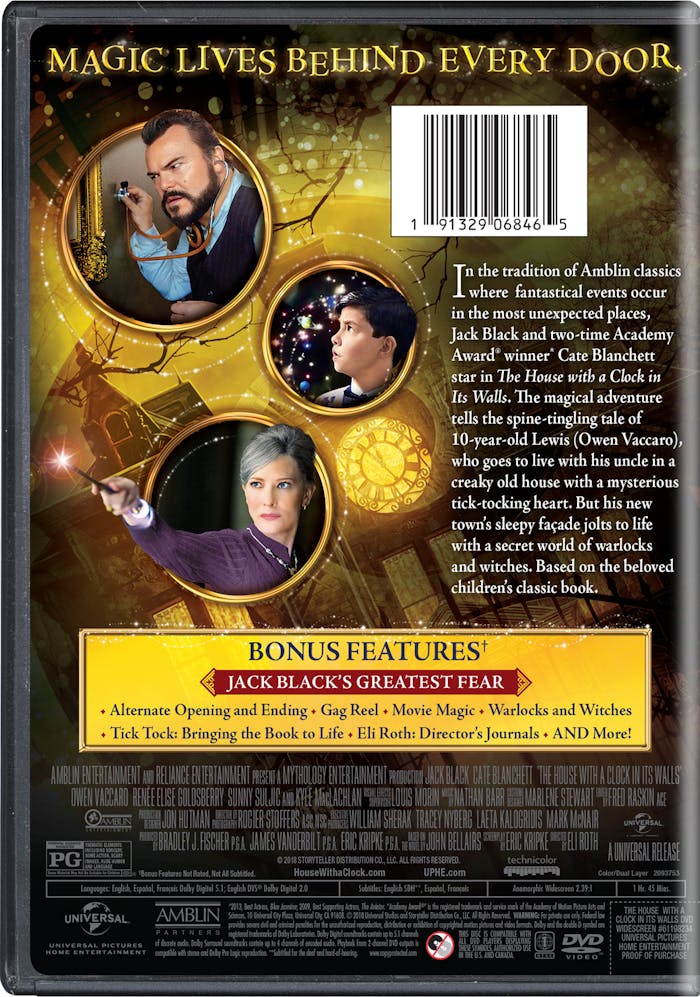 The House With a Clock in Its Walls [DVD]