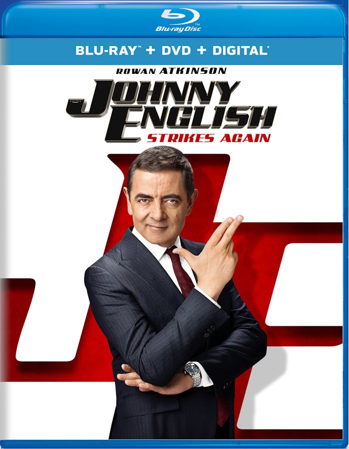 Johnny English Strikes Again (DVD + Digital) [Blu-ray]