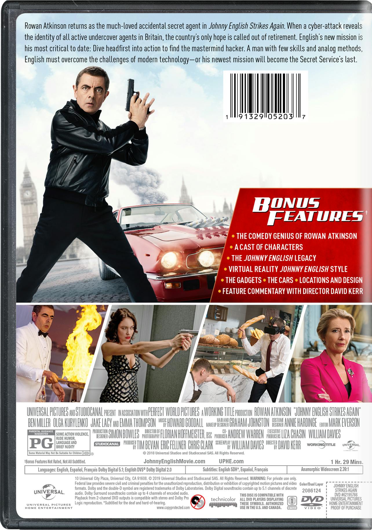 Buy Johnny English Strikes Again DVD GRUV