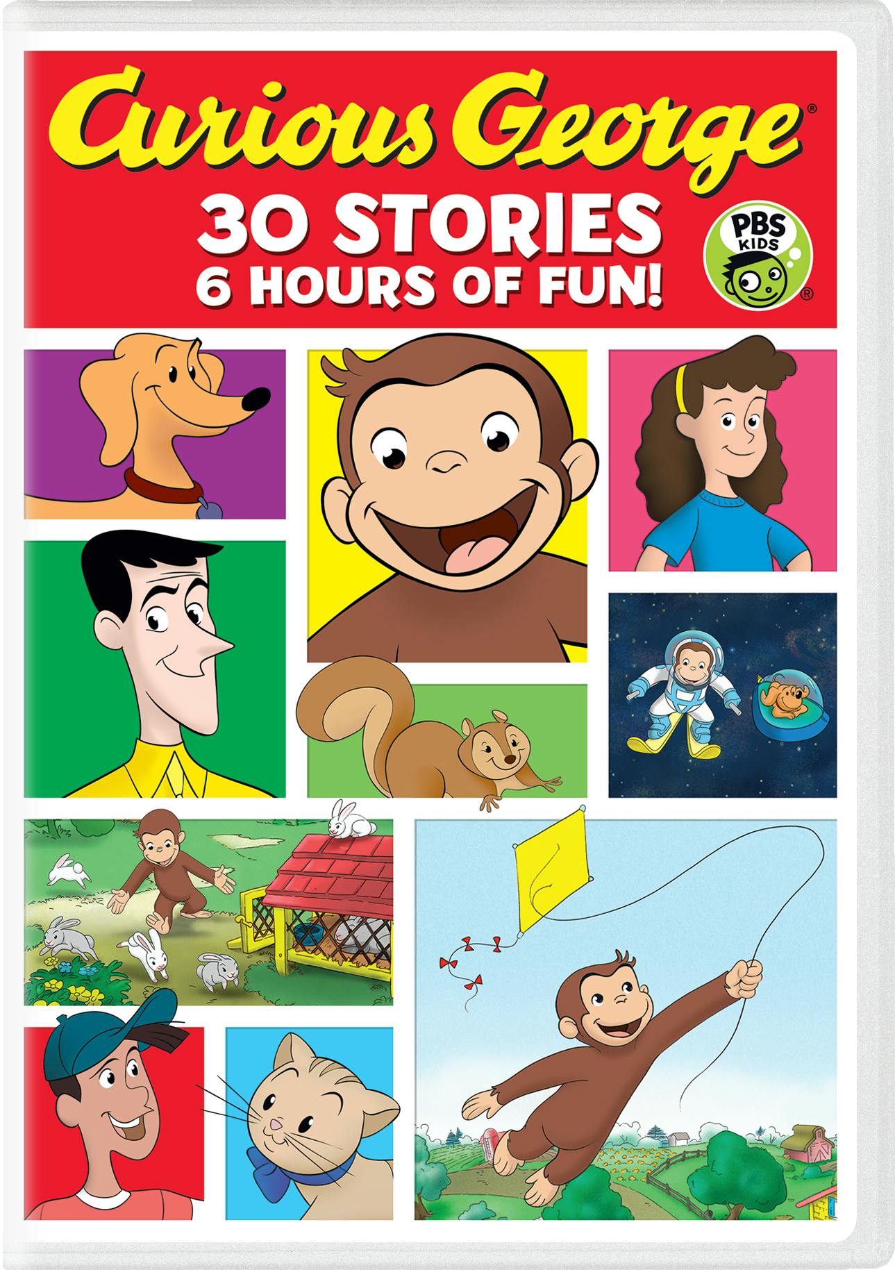 Curious George 30-Story Collection (DVD Set) - DVD - Children Movies on DVD - Movies on GRUV