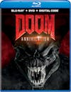 Doom: Annihilation (DVD) [Blu-ray] - Front