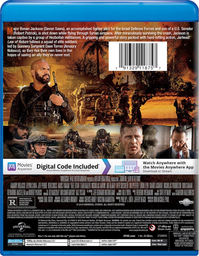 Jarhead: Law of Return (DVD + Digital) [Blu-ray]