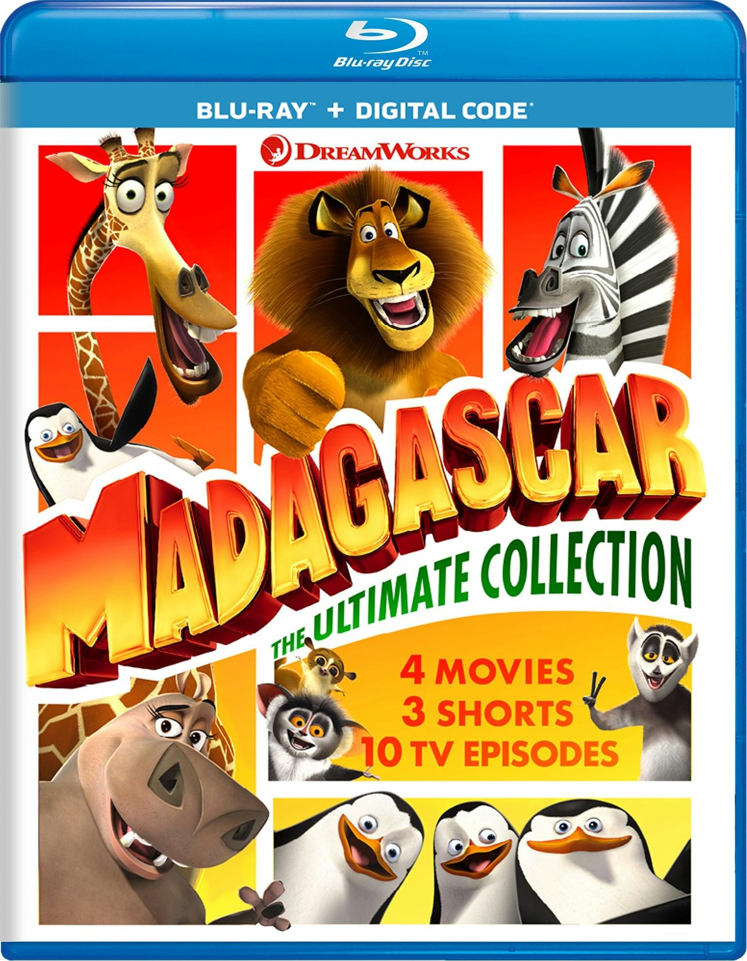 Buy Madagascar: The Ultimate Collection Blu-ray + Digital HD