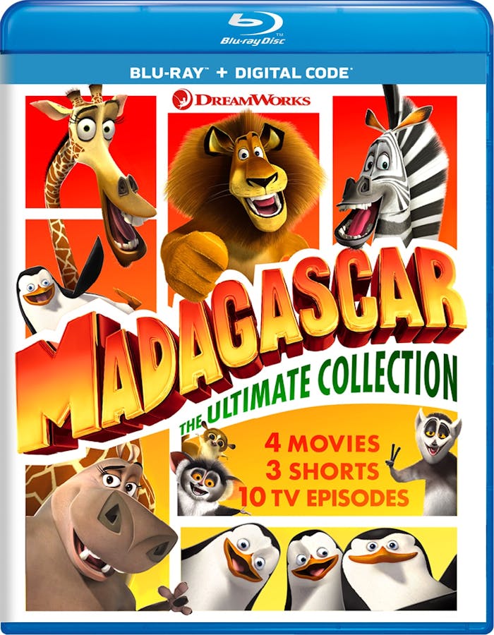Madagascar: The Ultimate Collection (Blu-ray + Digital HD) [Blu-ray]