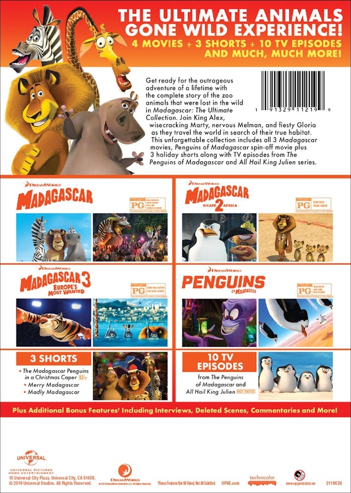 Madagascar: The Ultimate Collection (DVD Set) [DVD]