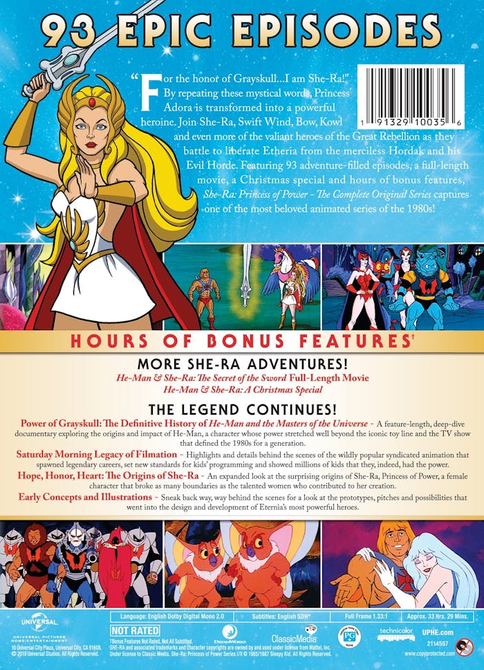 She-Ra: Princess of Power the Complete Original Series (Box Set) [DVD]
