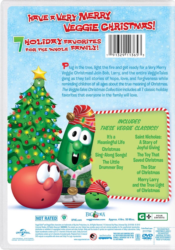 VeggieTales Christmas Classics Collection (DVD Set) [DVD]