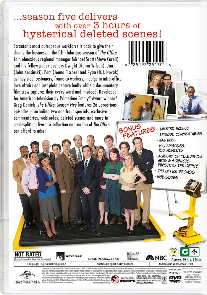 The Office - An American Workplace: Season 5 (2019) [DVD]