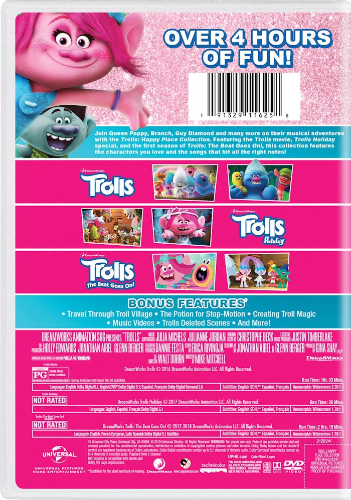 Trolls - Happy Place Collection (2020) (DVD Set) [DVD]
