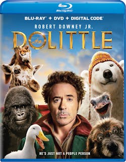 Dolittle (DVD + Digital) [Blu-ray]