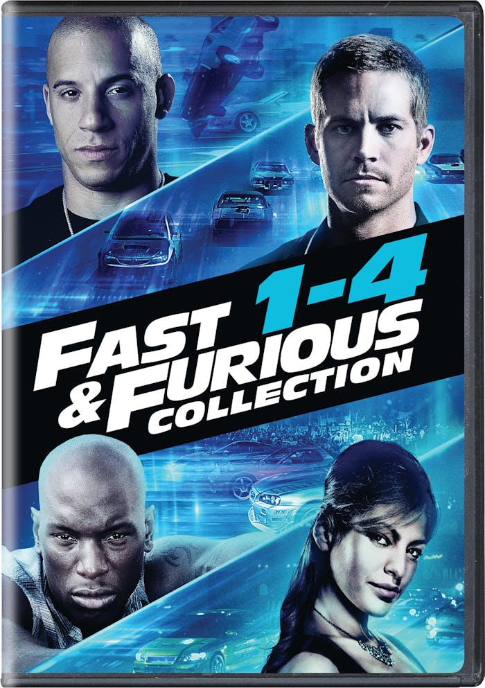 Fast & Furious Collection 1-4 (DVD Set) [DVD]
