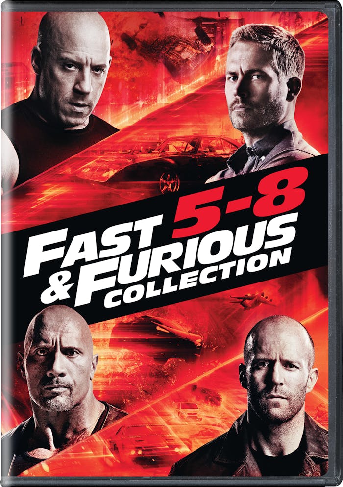 Fast & Furious Collection: 5-8 (DVD Set) [DVD]
