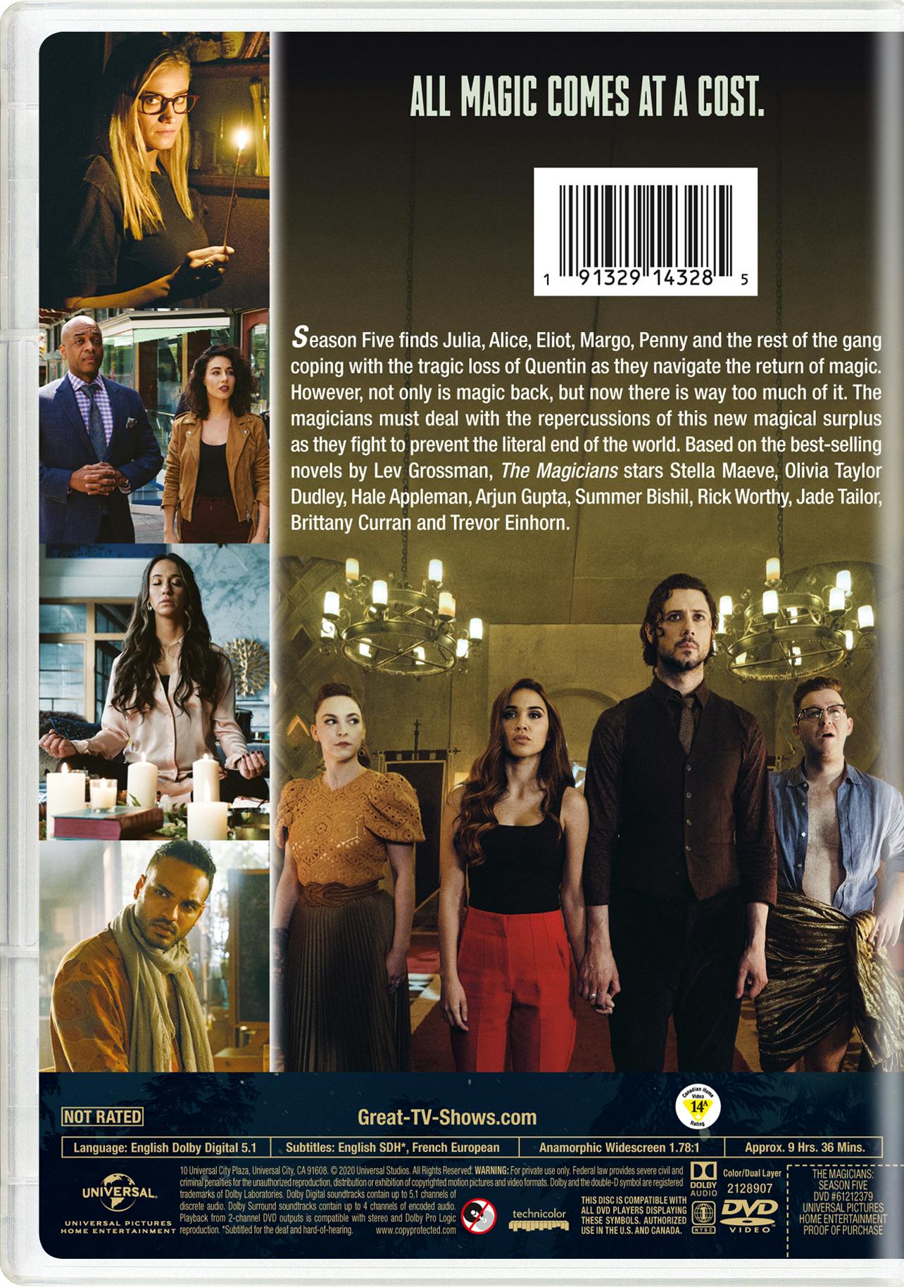 Buy The Magicians Season Five Box Set DVD GRUV