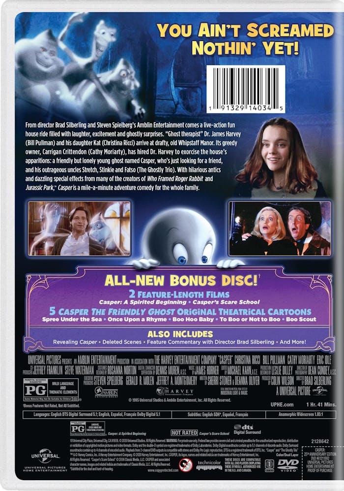 Casper (25th Anniversary Edition) [DVD]