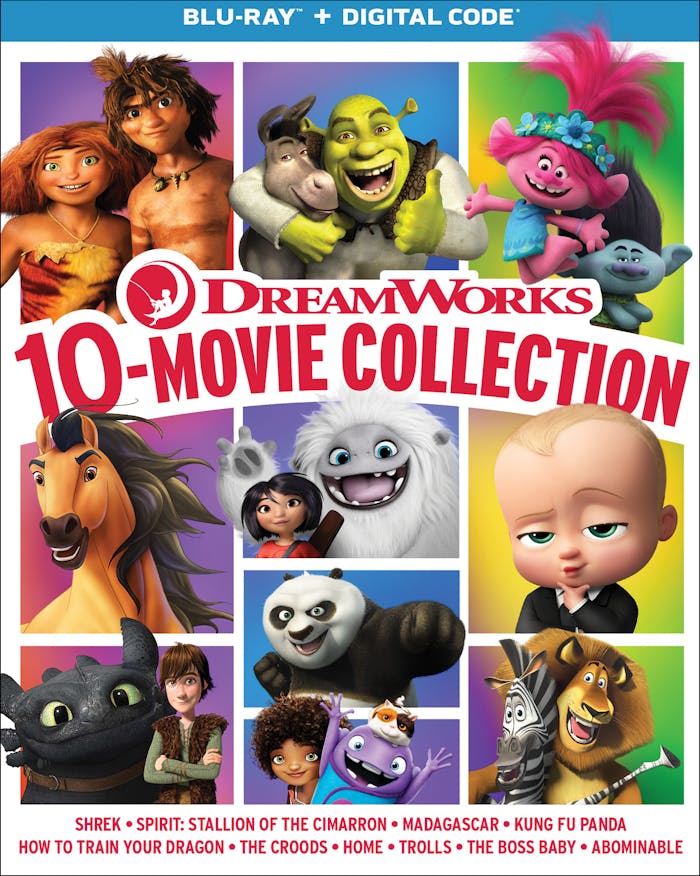 DreamWorks 10-Movie Collection (Blu-ray + Digital Copy) [Blu-ray]