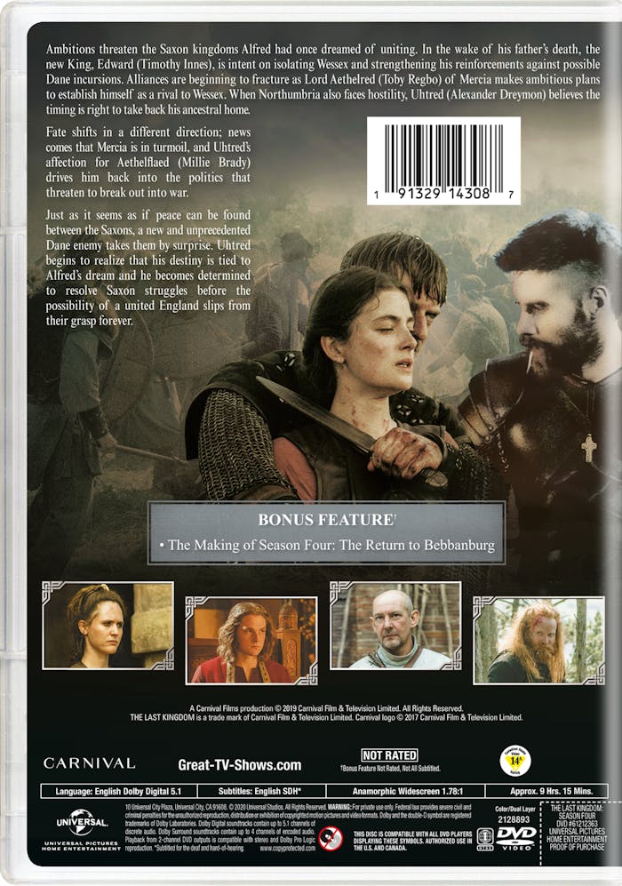 The Last Kingdom: Season Four [DVD]