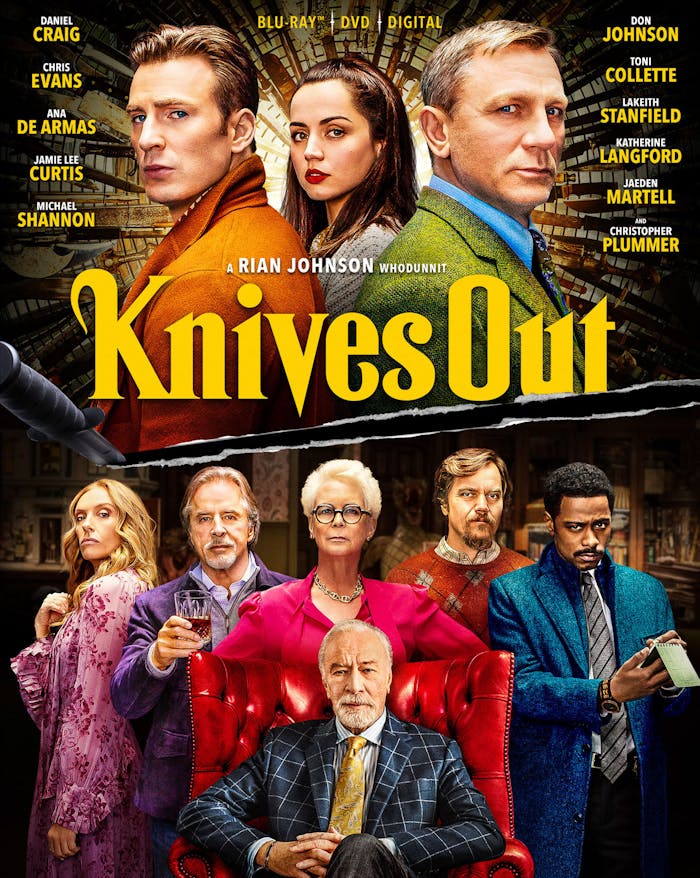 Knives Out (DVD + Digital) [Blu-ray]
