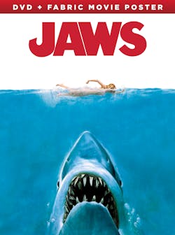 Jaws (Limited Edition Fabric Movie Poster) [DVD]
