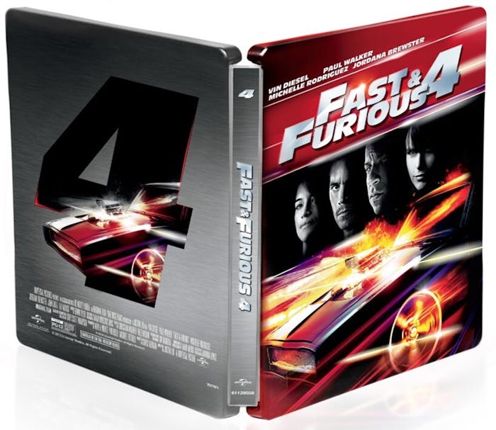 Fast & Furious 4 (Steelbook DVD + Digital) [Blu-ray]