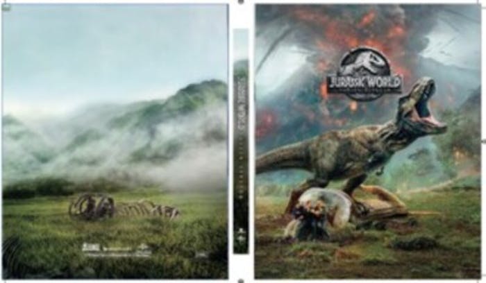 Jurassic World - Fallen Kingdom (Steelbook + DVD + Digital) [Blu-ray]