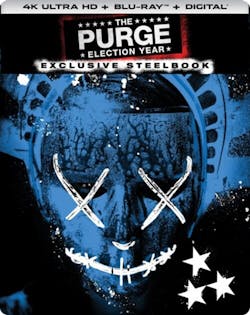 The Purge: Election Year (4K Ultra HD + Blu-ray (Steelbook)) [Blu-ray]