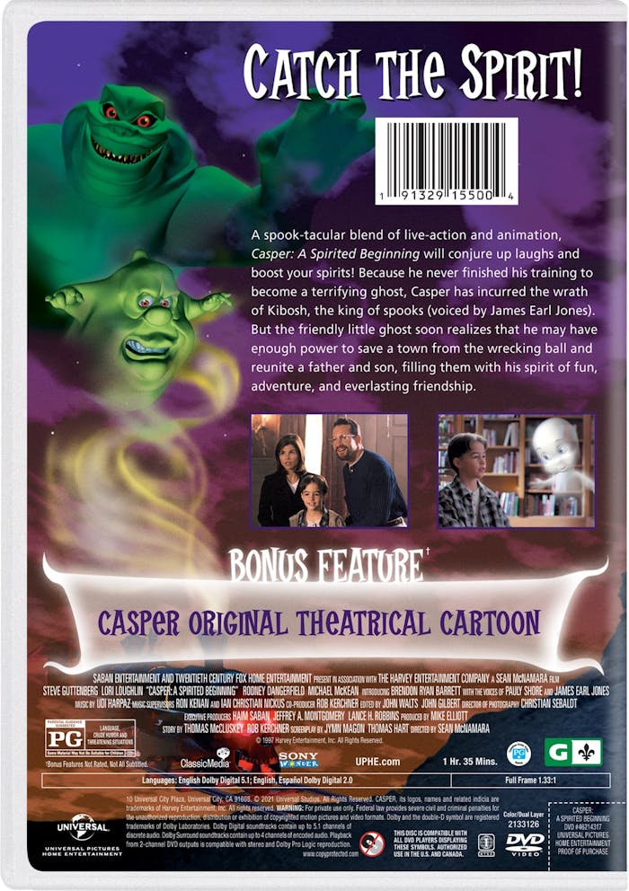 Casper - A Spirited Beginning [DVD]